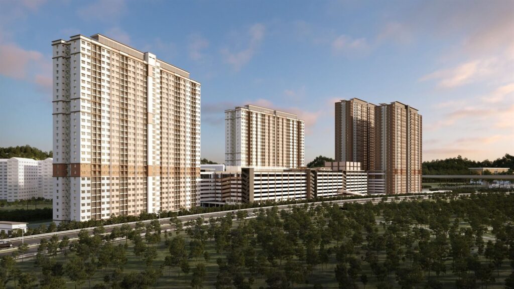 Residensi Sentral P7 Putrajaya apartment facade