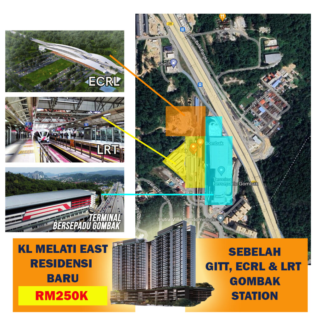 Lokasi strategik rumah baru Klang Valley akses transit